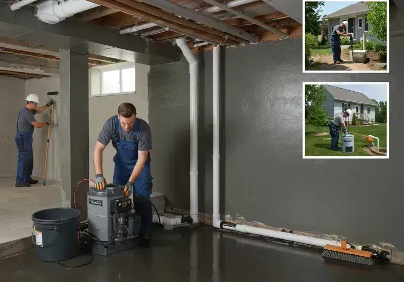 Basement Waterproofing and Flood Prevention process in Petersburg, IL